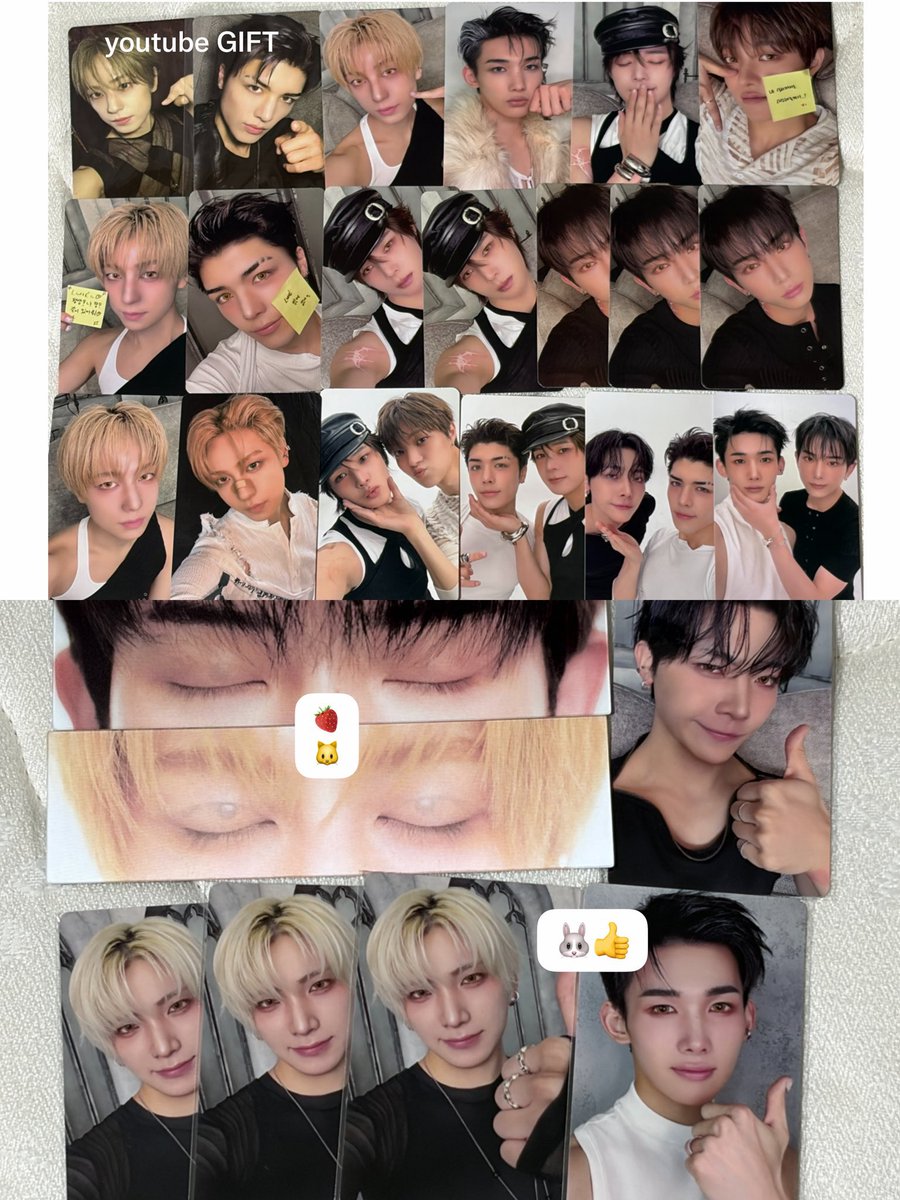 c_fumaandlune's tweet photo. &amp;TEAM mark on me mom トレカ 交換 youtube GIFT
【譲】 EJ K NICHOLAS JO HARUA TAKI MAKI
【求】 EJ FUMA NICHOLAS 💗優先
youtubeは他店舗､ラキドロ等でも🙆‍♀️(🦸‍♂️＞🍊)
レンチ､ウィバ🐱🍓🐰

郵送希望
所持済みの場合でも何でも検討するのでお気軽にお声掛けください！
返信にお時間いただきます🙇‍♀️ https://t.co/o0isqYwypW
