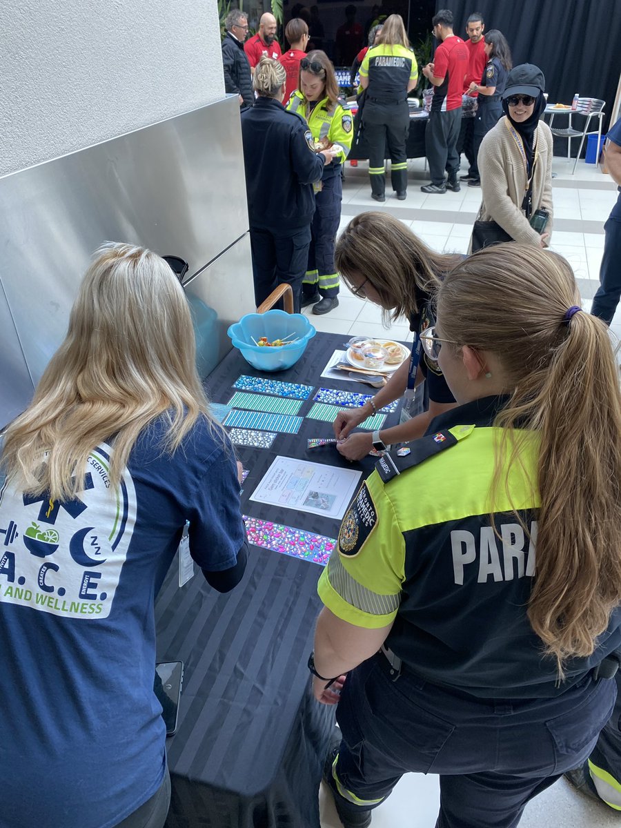 TorontoMedics's tweet photo. As part of #TPSweek, the PACE Team came together on September 23 to officially kick off the team and celebrate the people behind the work. π It was a great day of collaboration, team spirit, and celebration. β¨
#PACEmakers #healthandwellness #torontoparamedics https://t.co/xQVR9XWXXK
