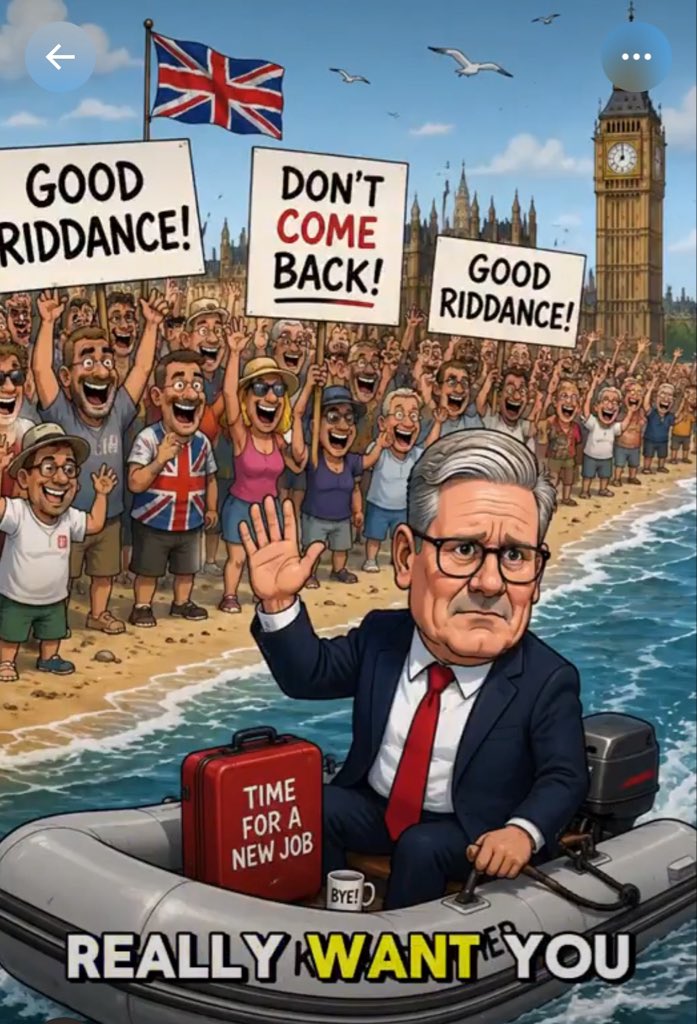 james21444's tweet photo. @PolitlcsUK That’s what Starmer said he was staying for 5 years, then he slipped out the back door to inform the king he was packing his bags after 2years in office, then not forgetting Lettuce Liz for her  3 months stay in number 10 https://t.co/SPta8FY7VE