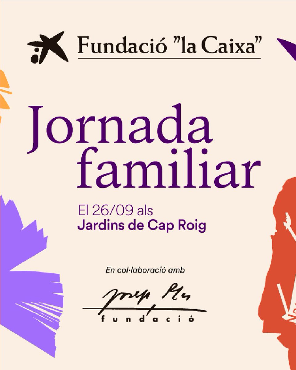 menutsGirona's tweet photo. 🌿 Aquest dissabte tenim un pla molt especial entre natura, art i imaginació!

💚 Els Jardins de Cap Roig obren les portes del seu Castell per acollir una jornada pensada per gaudir en família.

🔗 https://t.co/9bFQDQ0hGq

#menutsgirona #nothoperdis @CaixaForum_CAT https://t.co/h7BjW5iBh3