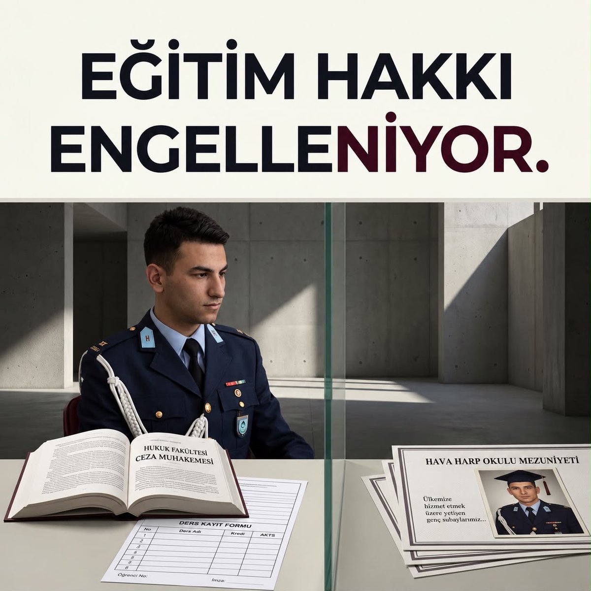 su19741972's tweet photo. Taner Doğan, cezaevindeyken girdiği 2025 YKS’de Türkiye 1.738’incisi oldu ve Hukuk Fakültesi’ne tam burslu yerleşti. Ancak tutukluluğu nedeniyle yaklaşık bir yıldır üniversiteye başlayamıyor.

@adalet_bakanlik

TanerDoganı Duyun https://t.co/fKS9vixY5s