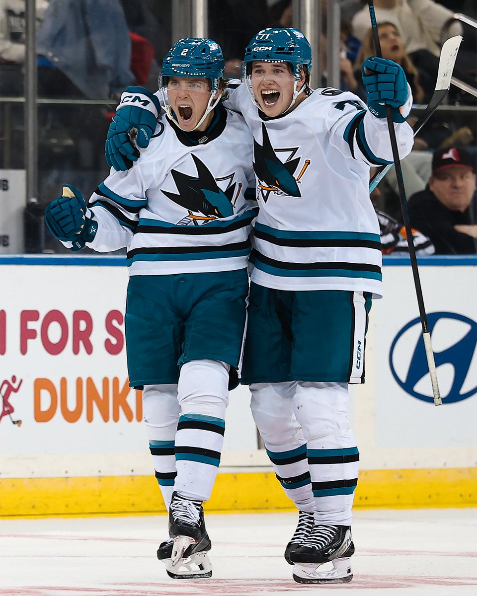 NHL's tweet photo. A NEW SHARK IS LEADING THE SCHOOL!!! 🦈

From first overall at the 2024 #NHLDraft to captaincy, look back at the moments that shaped Macklin Celebrini's journey! https://t.co/My8ndCgIPo