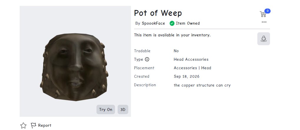 realsp00kface's tweet photo. POT OF WEEP AND MutatedManglingMischeviousMonkey ONSALE https://t.co/hM2zpZ2OcE