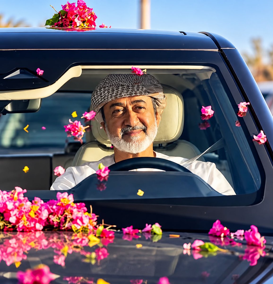 almufarji1's tweet photo. حين يمضي جلالة السلطان هيثم بن طارق المعظم – حفظه الله ورعاه – بين ربوع عُمان، لا تكون الجولة مجرد عبورٍ للمكان؛ بل مشهدًا يروي حكاية وطنٍ يلتقي فيه القائد بأرضه وأبنائه، وتمتد فيه جسور المحبة من الجبل إلى السهل، ومن المدن إلى القرى. 
#هيثم_بن_طارق #سلطان_عمان #سلطنة_عمان #عمان https://t.co/lIGkk0TYCo