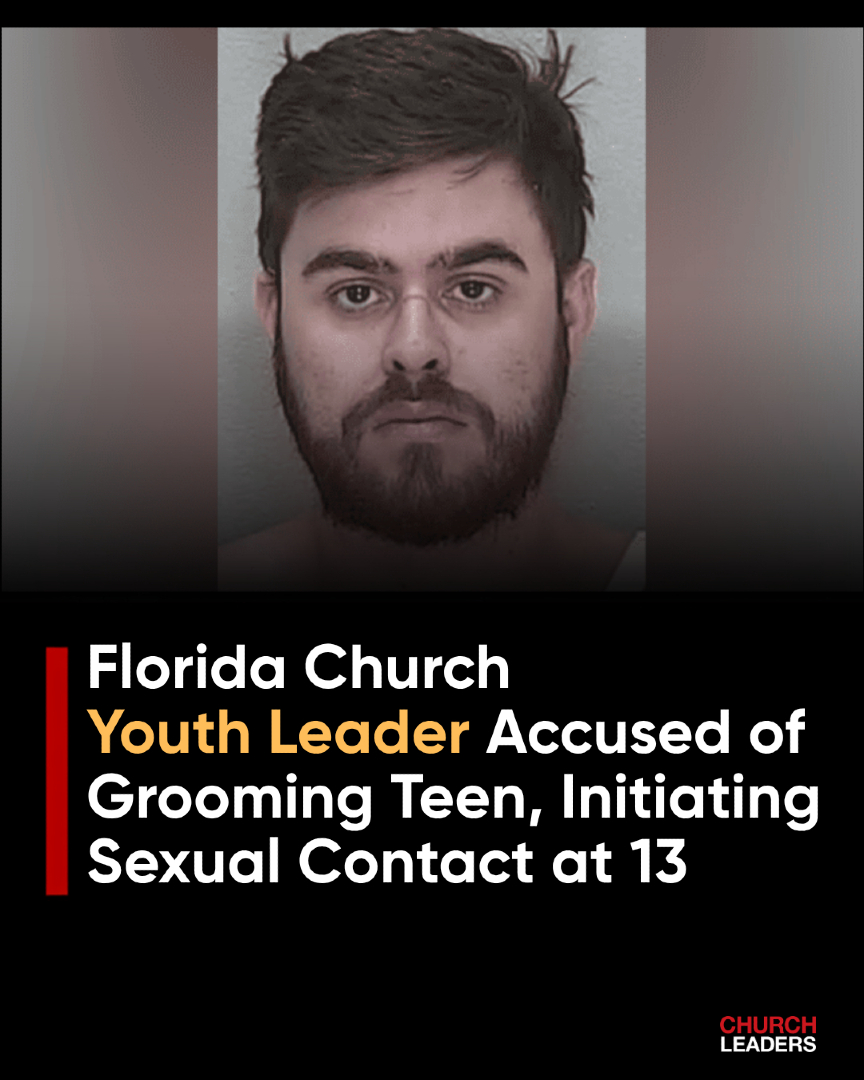 ChurchLead's tweet photo. Caleb Ray, 27, served as a volunteer youth leader at Connection Church in Ocala, Florida. He now faces charges of lewd and lascivious battery and unlawful sexual activity with a minor, and he has been released on a $150,000 bond.
https://t.co/ryjGWsvdX8 https://t.co/xdlNz0ICNp
