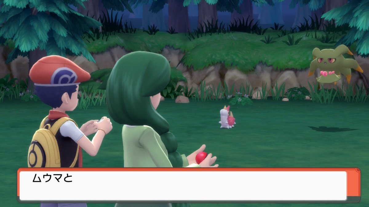 judas630's tweet photo. 夜中の3時に目が覚めてポケモンの続きやってたら色違い出たぁああああ！
#ポケモンBDSP https://t.co/ilLFgYbYp8