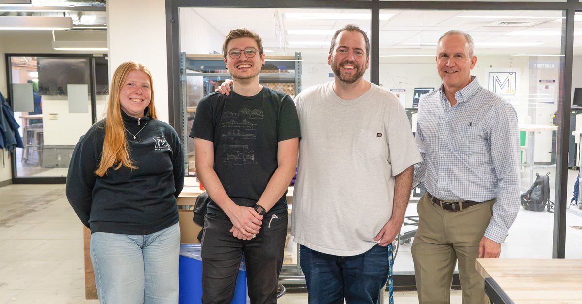 OpuloInc's tweet photo. @stephen_hawes_ spoke at @pittengineering's Makerspace last night about his journey from developing desktop pick and place machines in his house to running a 10-person open source hardware company. We even got a peek at the LumenPnp students and faculty use in their lab! https://t.co/phY3ROO2Gv