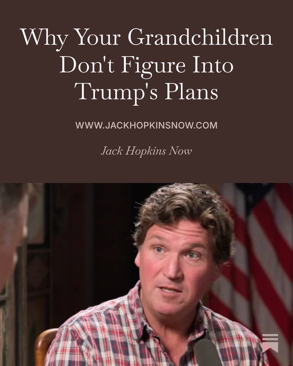 thejackhopkins's tweet photo. "In the end, we all die anyway, so it doesn't matter."
Reportedly said by the President of the United States, days before a war.￼

Read it here…for Free: 
https://t.co/LIUmDCDfTw https://t.co/umrVBbnjtI