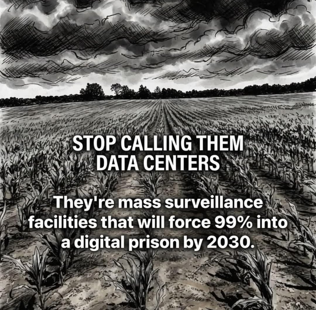 Real_JaredMarsh's tweet photo. @LeadingReport Flock Cameras + Data Centers = Digital Prison. https://t.co/7ANYfp7I5O