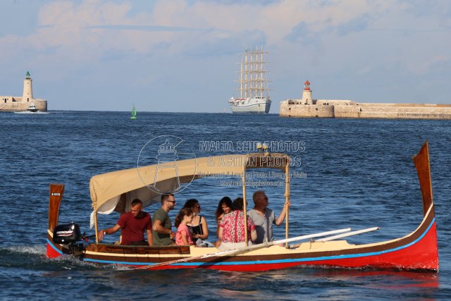 Shipguru's tweet photo. #teasingimages of the #recentlysold #110millioneuros #sailcruiseship #GOLDEN_HORIZON #Entering #grandharbourmalta during her #maidencall bound to #PalumboMaltaShipyard - 25.09.2026 - https://t.co/uAH1qB1RZf -NO PHOTOS can be used or manipulated without our permission @CruiseHive https://t.co/spxkEWIuXC