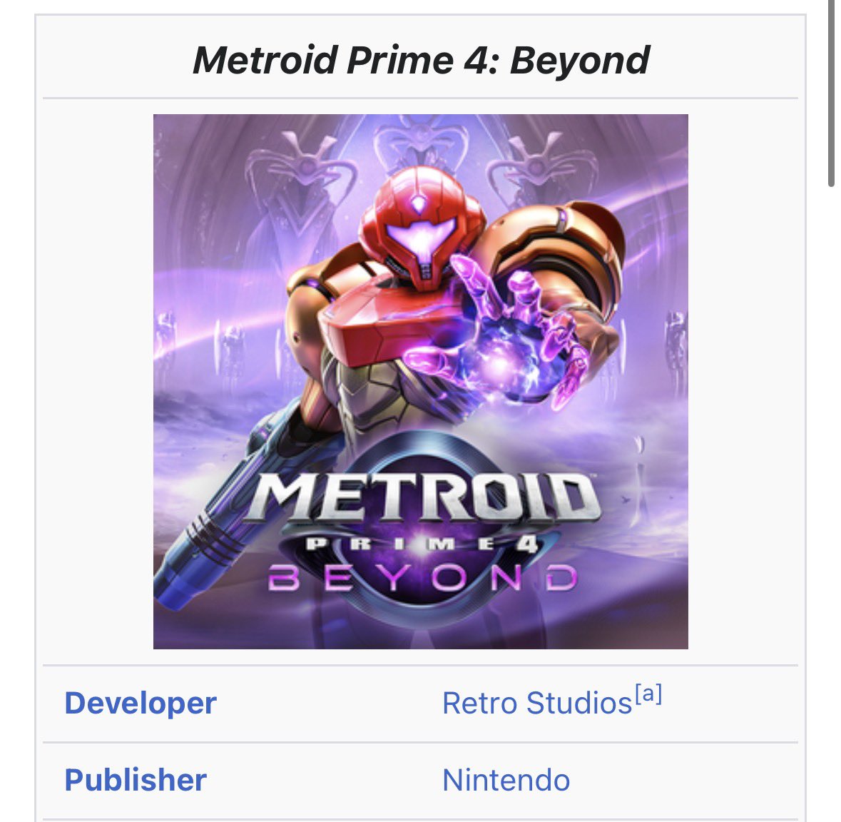 beeg_Mark's tweet photo. @smokypogg “Mania isn’t made by SEGA” and Metroid Prime 4 isn’t made by Nintendo. https://t.co/omcXmZMS5T