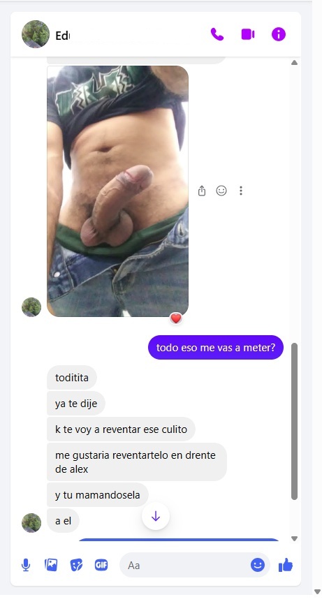 Cornusex_'s tweet photo. Mi Compa mandandole mensajes a mi mujer.. como ven?
Será que la hará feliz con esa verga? https://t.co/Zh9ocdRN2G