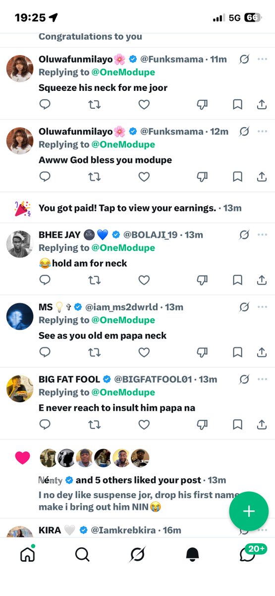 OneModupe's tweet photo. Elon😭😭😭
Shameless girl has gotten paid again
Congratulations to me💃💃💃 https://t.co/C8Ng616STS