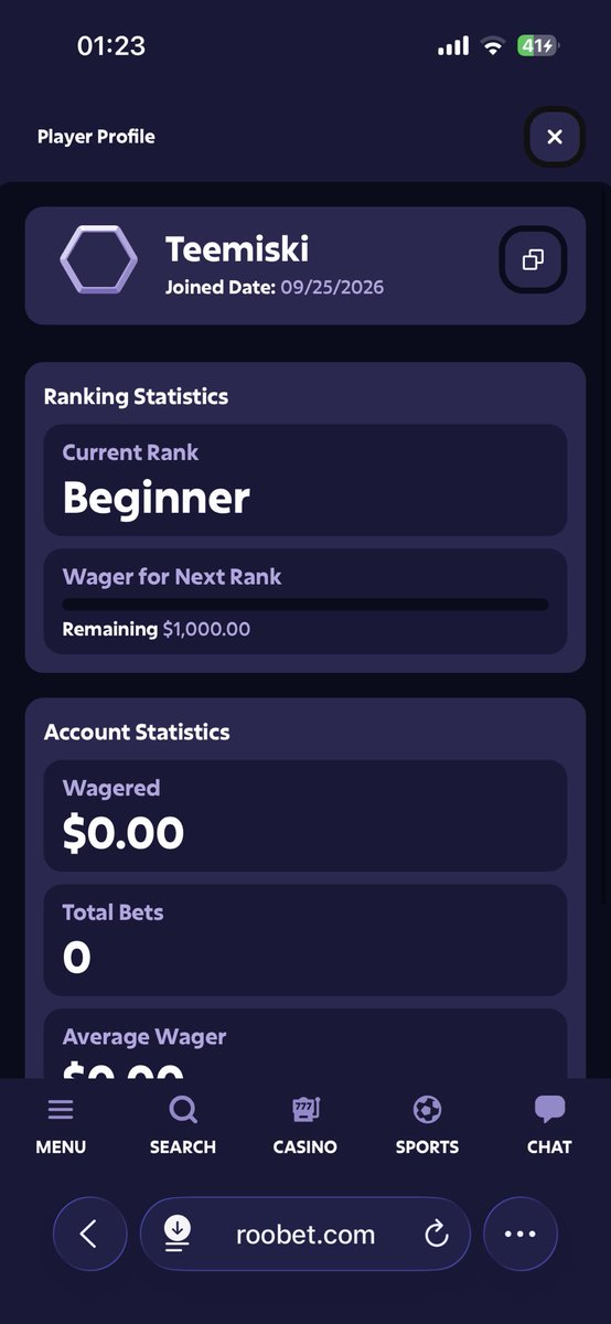 hellgotmeright's tweet photo. @highergam @highergam I just created a new account under your code! Lots of love from Thailand . Would love to be able to bet tonight. Anyways I’m permanently moved to Roobet now. Hopefully I’m the first Thai person to win from you bro . https://t.co/LCTVSYvkzh