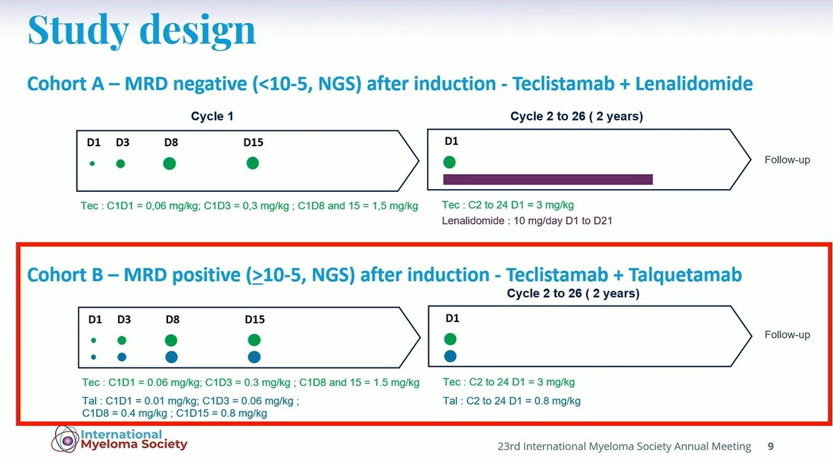 Multiple Myeloma Hub (@MM_Hub) — #IMS26 — conference slide