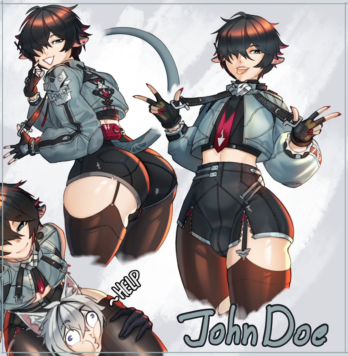 SEKUMImeow's tweet photo. John Doe

There are never too many femboys, especially a cutie like that ✪ ω ✪

#zzzeroㅤ  #ZenlessZoneZero‌ #femboy #fanart #JohnDoezzz https://t.co/L4tiVOsfz5