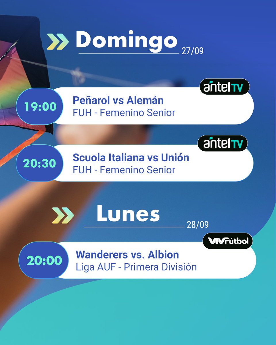 antel_tv's tweet photo. También hay handball femenino el domingo y el lunes se cierra la fecha del Clausura. https://t.co/3PJpyk19hA