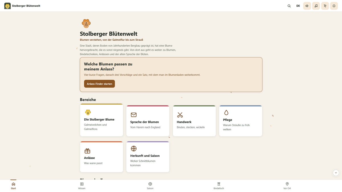 Faunsoft's tweet photo. Mittlerweile sind es über 10 freie Apps für den täglichen Bedarf und die Informationsvermittlung rund um #Stolberg.

Besonders die Stolberger Blütenwelt ist meine Lieblingsanwendung geworden. Wusstet ihr, dass bei uns eine Vegetation wächst, die es so nirgendwo sonst gibt? Auf dem Schlangenberg blüht das Galmeiveilchen, das nur auf den schwermetallhaltigen Böden hier zurechtkommt.

Schaut sie euch gerne an. Wie gewohnt frei zugänglich, familienfreundlich und datenschutzfreundlich.

Über Feedback freue ich mich sehr, und weitersagen dürft ihr auch gerne. Flyer könnt ihr euch bei Bedarf ausdrucken und aushängen, für Kunden, Gäste oder Interessierte.

https://t.co/GNrMkXpO1q

#Stolberg #Heimat #Aachen