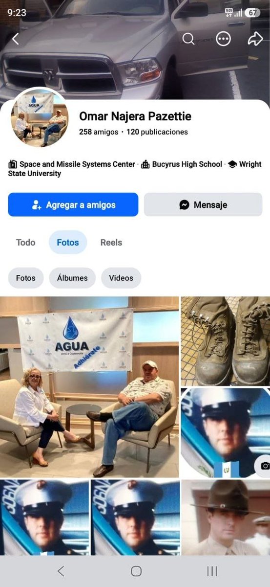 VManuel2023's tweet photo. Este hijo de puta quiere ser presidente de Guatemala por un movimiento que se hace llamar AGUA. Aqui se los presento
#omarnajerapazettie jamas vas a ser presidente te lo aseguro.
Hagamoslo viral a este hijo de puta mal parido. A la gente trabajadora se le respeta. https://t.co/dzxEwVym9q