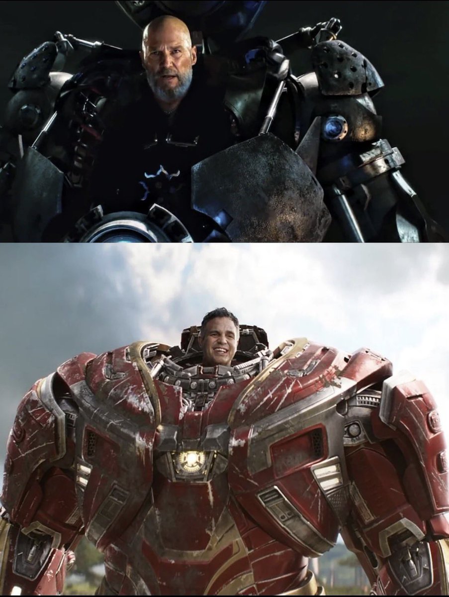 emmywayne64's tweet photo. That moment when Jeff Bridges in the Iron Monger still looks more realistic than Mark Ruffalo in the Hulkbuster https://t.co/utmhsBiINt