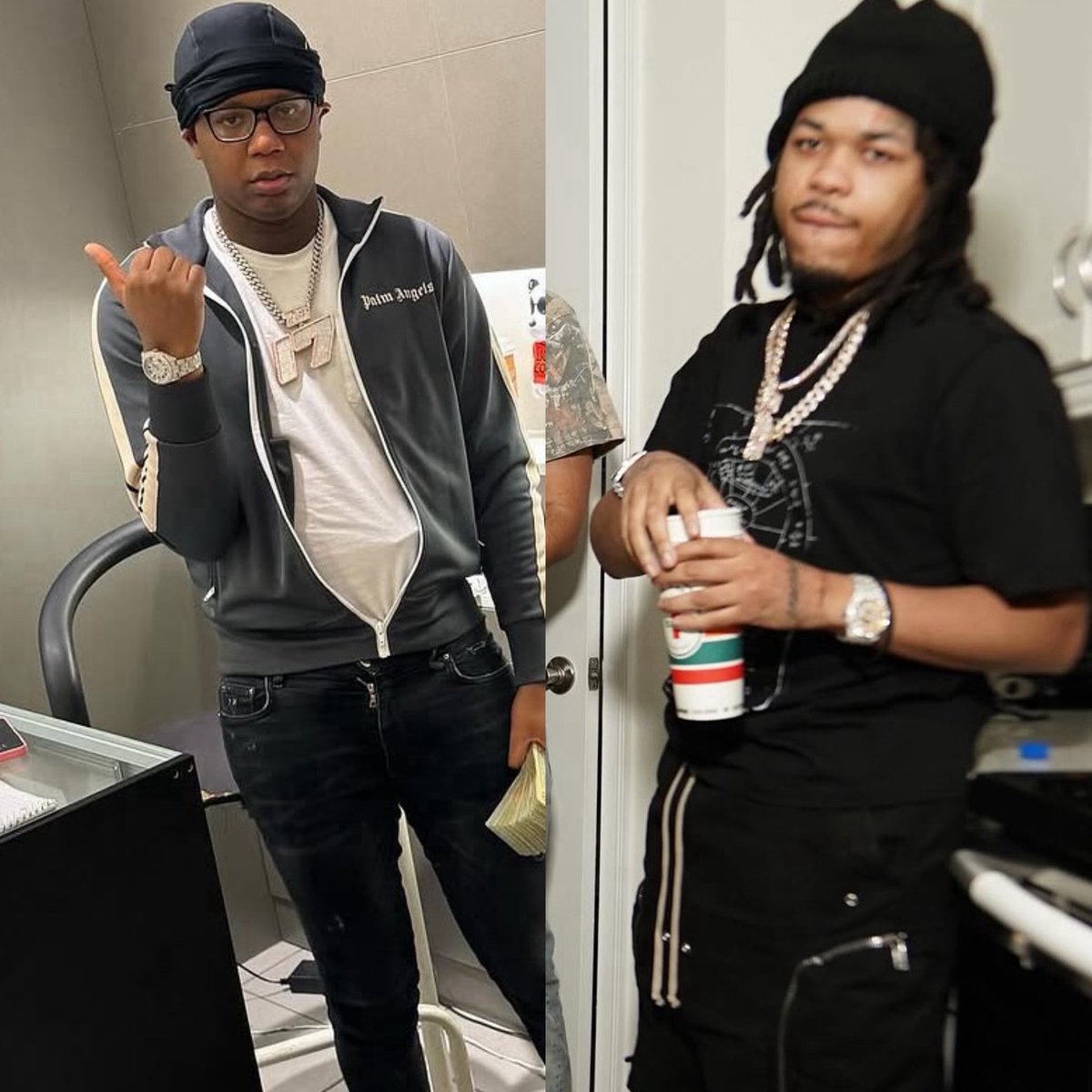 212mediaTV's tweet photo. Vonoff1700 &amp; Bloodhound Q50 use to be hella close and ended up beefing with Von dissing him multiple times after his death 😪 https://t.co/R5cImbwWwB