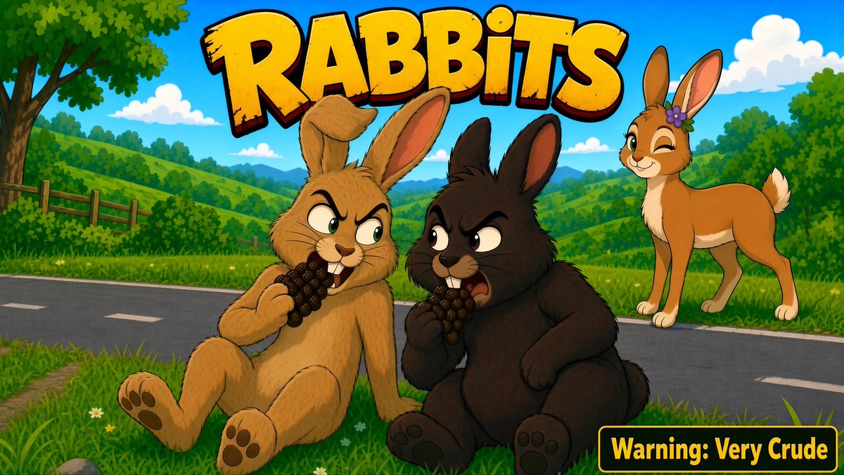 pculturejunkie's tweet photo. Warning: rude talking rabbits, bad language, and a nature documentary that should’ve stayed cancelled. New Crude Animals sketch is live on YouTube. Link’s in the first comment. #CrudeAnimals #AdultAnimation #CartoonComedy #FunnyRabbits #DarkComedy
cancelled. New