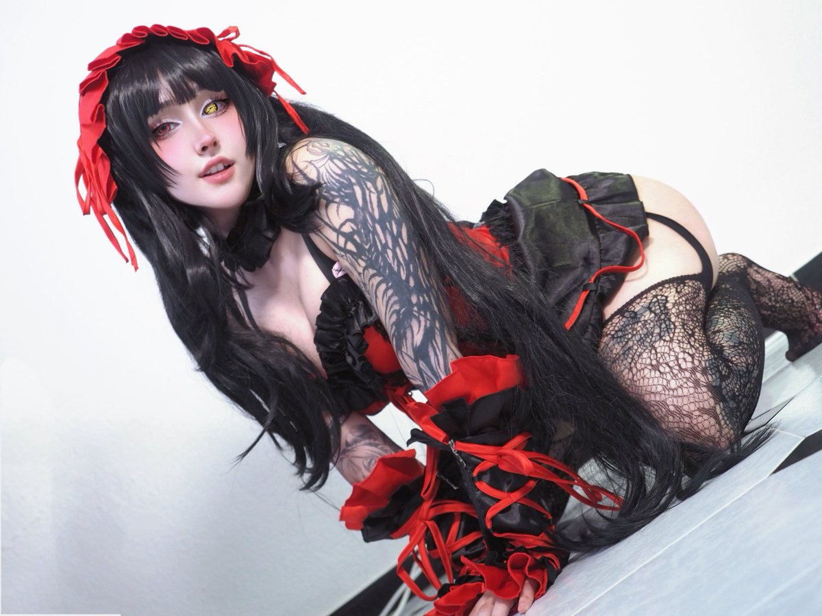 Nyukix_'s tweet photo. My Kurumi cosplay https://t.co/rCKsfKUzlY