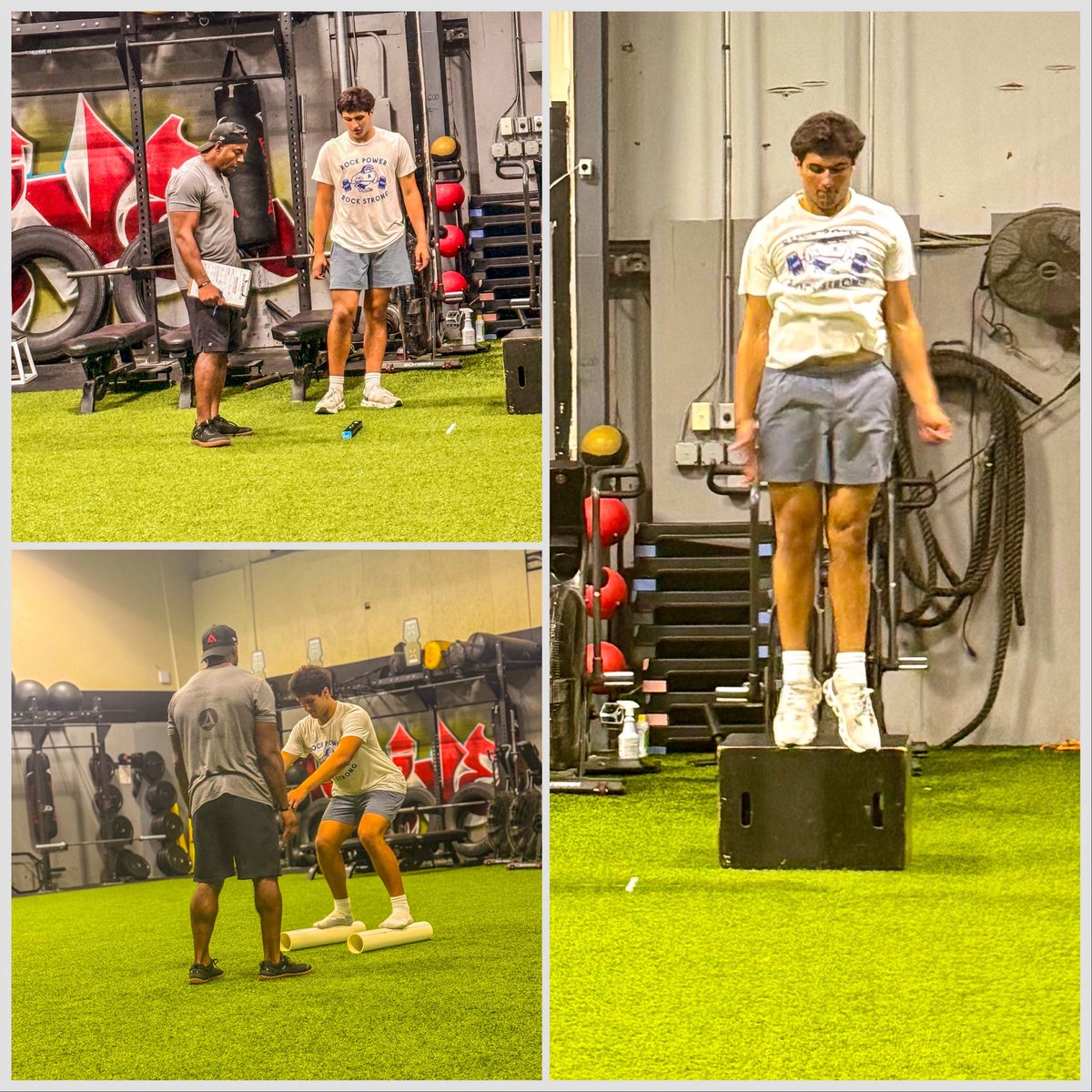 LuccaTAbreu's tweet photo. Putting in the extra work off the field, with coach Jesse Thomas at Active Strength! 💪
@coachjessejewel @RockhurstFB @HawkletBaseball @GoHawklets @NationalComb1ne https://t.co/UGkMZOgwdX