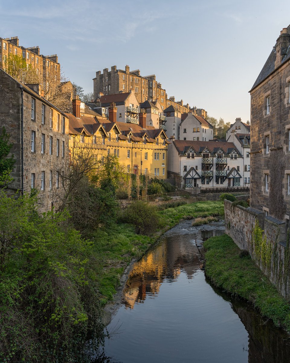 MickieBert062e's tweet photo. Beautiful Dean Village in Edinburgh—one of the city’s most charming spots. https://t.co/VfBoMTL7rA