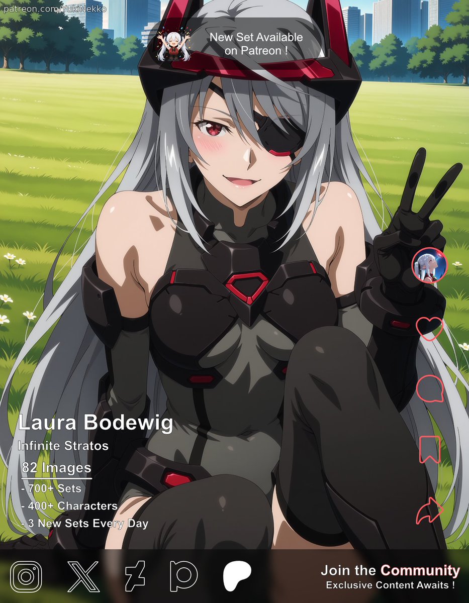 yukinekko_sfw's tweet photo. Laura Bodewig | Infinite Stratos (82 images)
This character is over 18 and depicted as such.
#AIArt #Waifu #laurabodewig #infinitestratos https://t.co/bGzRU01mI8