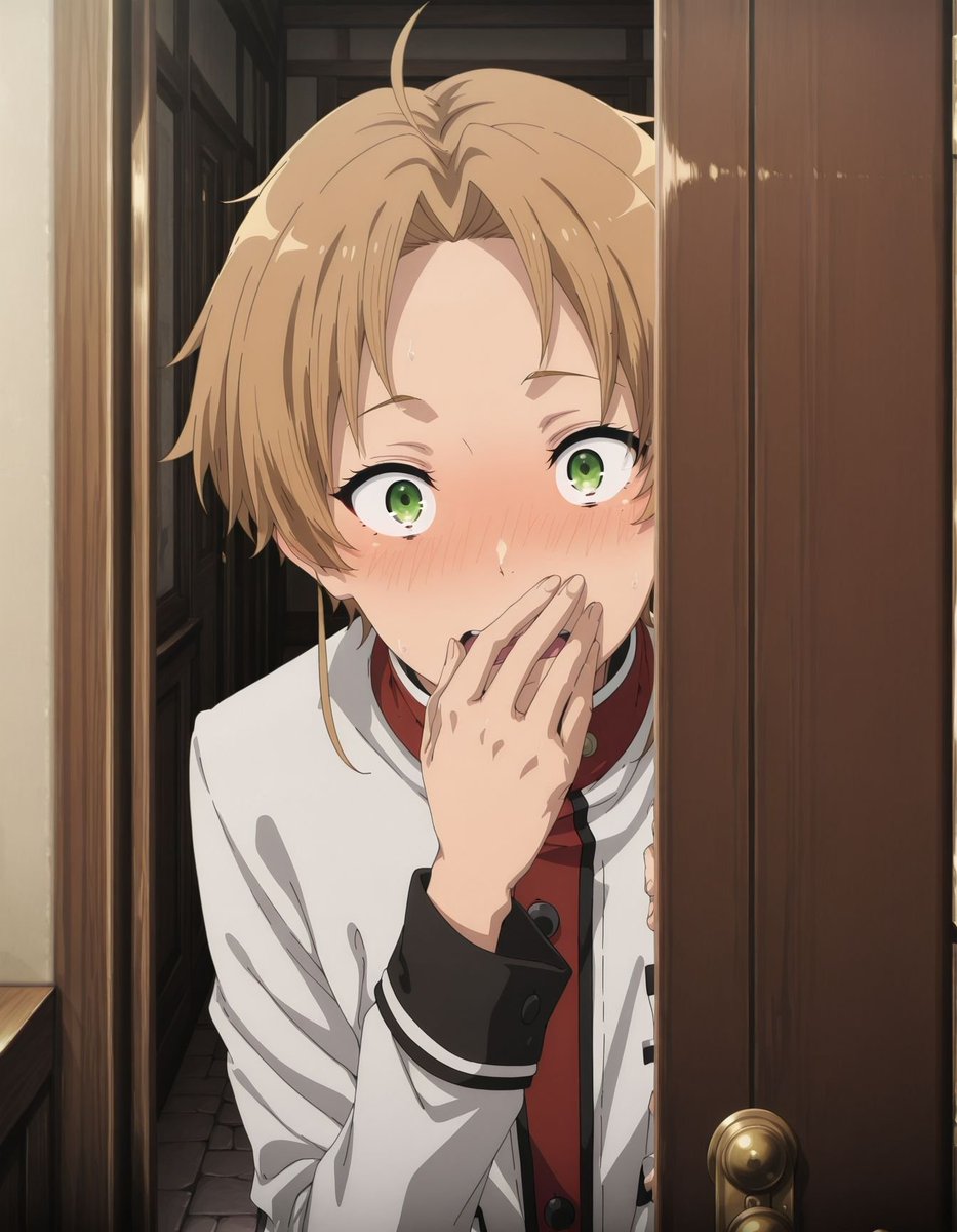 senpai_corner69's tweet photo. Rudeus cracking Zenith👀  [ Mushoku tensai] 250+ images available 

Sfw illustration https://t.co/G3jMr1sUN7