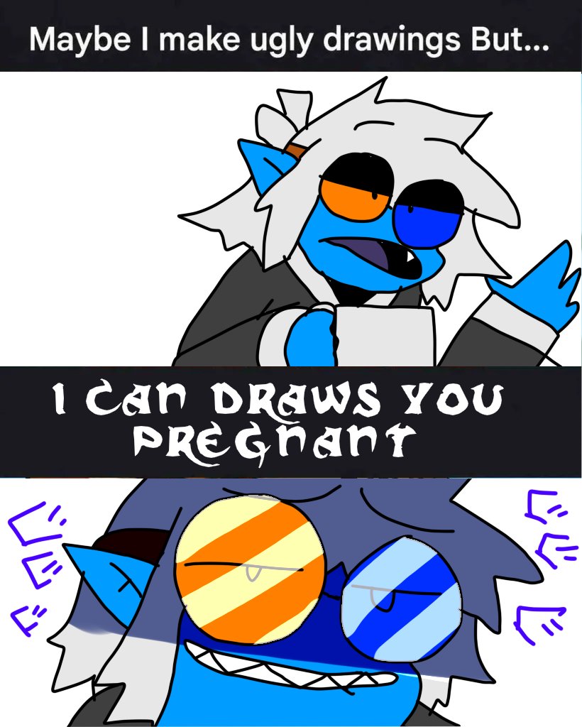 AlbertoPeralma's tweet photo. @FinalKat_ @truckerchan I guess is yome make clear that point, ewryone  draws she pregnant  by pack of femboy wolfs https://t.co/1LsyCGmEZh