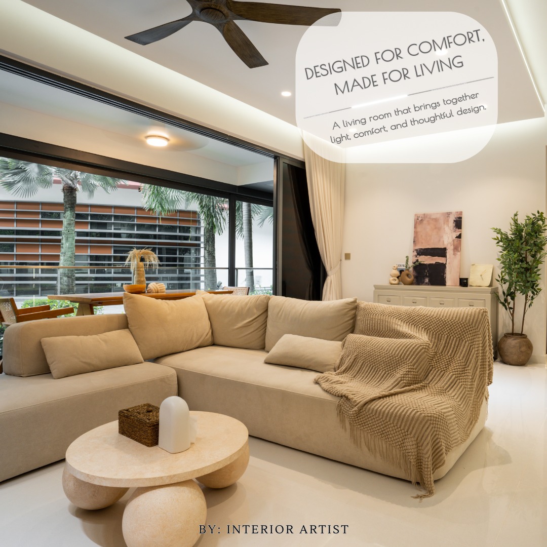 ElizebethCcaah's tweet photo. A comfortable living room isn’t about size or luxury. It’s about how the space makes you feel. Warm neutrals, soft lighting, natural light, and thoughtful planning create a home that feels open, cosy, and effortlessly connected. https://t.co/fwNnqB2HvK