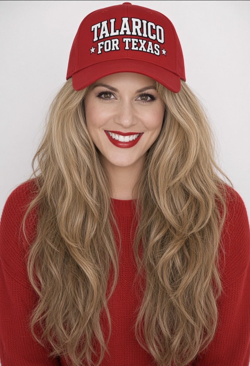 BrittanyinTexas's tweet photo. Sorry, MAGA. THIS is my kind of red hat, and I’m damn proud to wear it. 🤠💙

Who else is Team Talarico? 🔥 https://t.co/vdOZbnWwGb