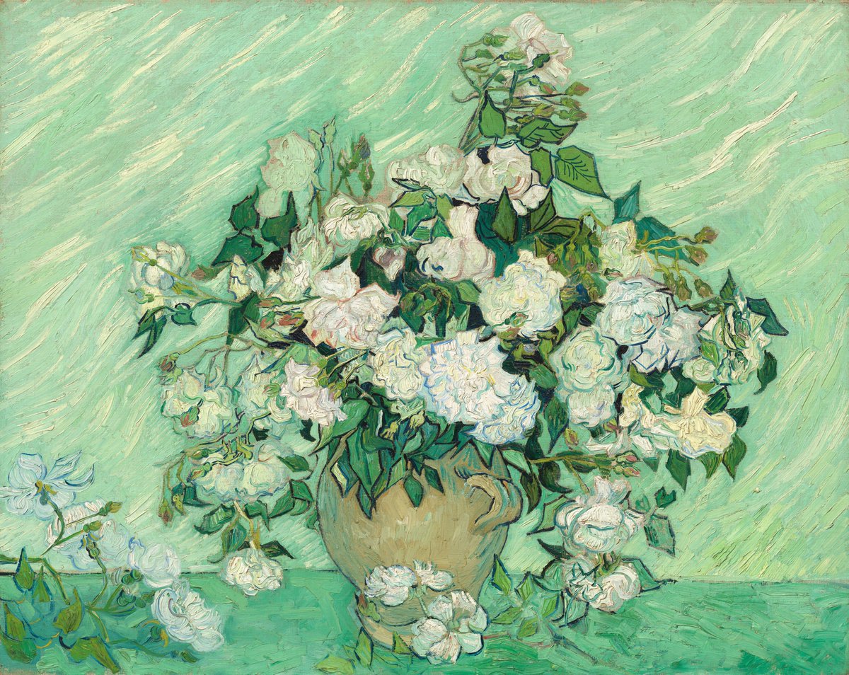22hrr22min's tweet photo. vincent van gogh's flowers (dutch, 1853-1890) https://t.co/rsXulAh1CK