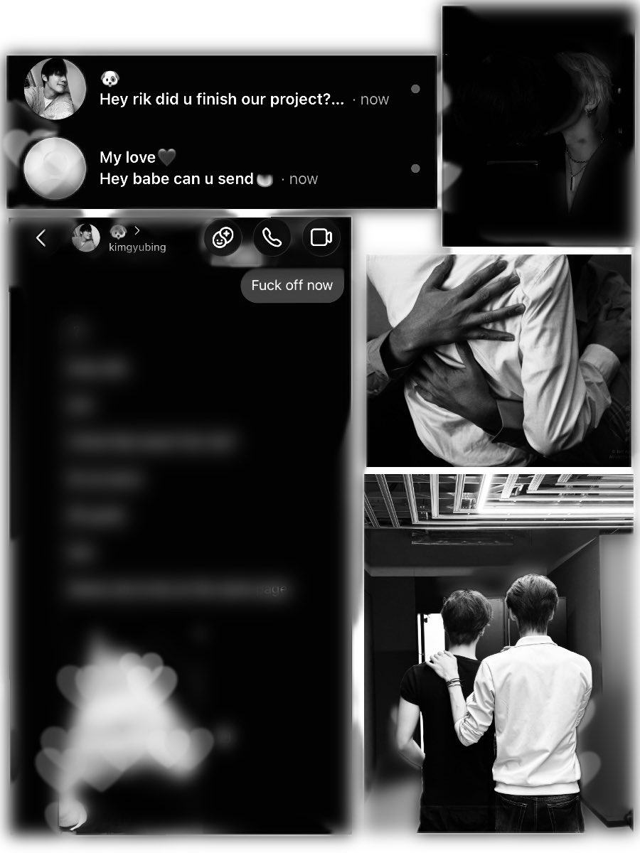 rickyscoli's tweet photo. #gyubrik #귭맄 socmed au where 

Rik sends his “picture” to his best friend instead of his boyfriend… what happens next?? https://t.co/9cyMEh2cpE