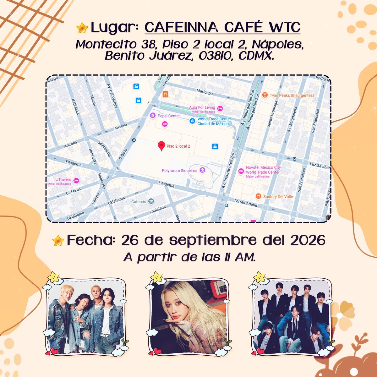 winnermexicofc's tweet photo. JINU FANCAFE + PHOTOSTRIPS ✨✨
DREAMS COME TRUE
#WinnerReallyReallyInMexico
#WinnerBienvenidos https://t.co/mMBU1ZumRx
