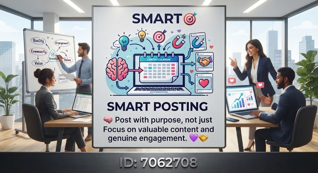 jacquesangaeu's tweet photo. Smart Posting π―
π§ Post with purpose, not just frequency!
Focus on valuable content and genuine engagement. ππ€
#InterLink #ITLG #ITL #Task79 https://t.co/jpeqNQx8xh