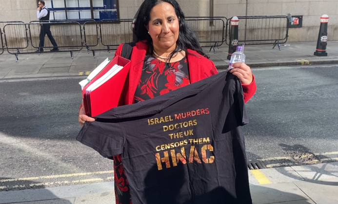 AllianceCandM's tweet photo. ACM co-founder Sean Naughton sent this report from the Old Bailey today: It was a great honour and a real delight to support Dr Rehiana Ali today, as she faced these ludicrous charges of terrorism and racial hatred. Racial hatred? Thanks to the work of E Michael Jones, the Jewish question has once and for all been extricated from the race question. Both Muslims and Catholics - and indeed all right-thinkng people - reject the odious notion that Jews have bad blood or faulty DNA. Biological determinism reflects the crudest kind of materialist thinking about the human person. And besides the Jews are not a race. BiBi Netanyahu has Polish ancestry, and Ben Gvir is a Mizrahi. Their genocidal behaviour has nothing whatever to do with their DNA. The genocidal behaviour of the likes of Netanyahu and Gvir is a function of their conviction that Jews have an exemption from the moral order that’s binding on the rest of the human family. According to the gospel of ‘Israel has a right to defend itself’, it seems that even a genocide is permissible. This is another manifestation of what’s known as the Jewish problem. Dr Rehiana is back in court in February. Next month, there is a hearing to determine if she can launch a judicial review and have the case against her exposed as, essentially, political persecution. Let’s all pray hard that this permission is granted and that this wretched case is abandoned. What a joy to spend time with such a truly inspiring group of the most delightful people. God bless one and all. @EMichaelJones1 @Rehiana1980 @McnamaraEl71418 @EllenKriesels