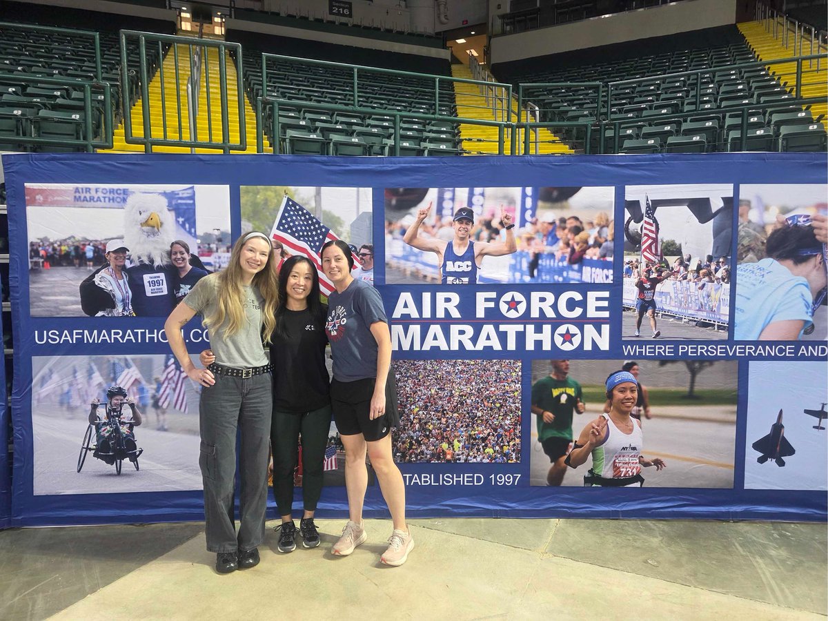 RaceRoster's tweet photo. We're so grateful to have had the opportunity to soak in the energy of the 30th Anniversary Air Force Marathon — and wow, the excitement was real!
#AirForceMarathon #RaceRoster #30thAnniversary https://t.co/cIwTbim4Or
