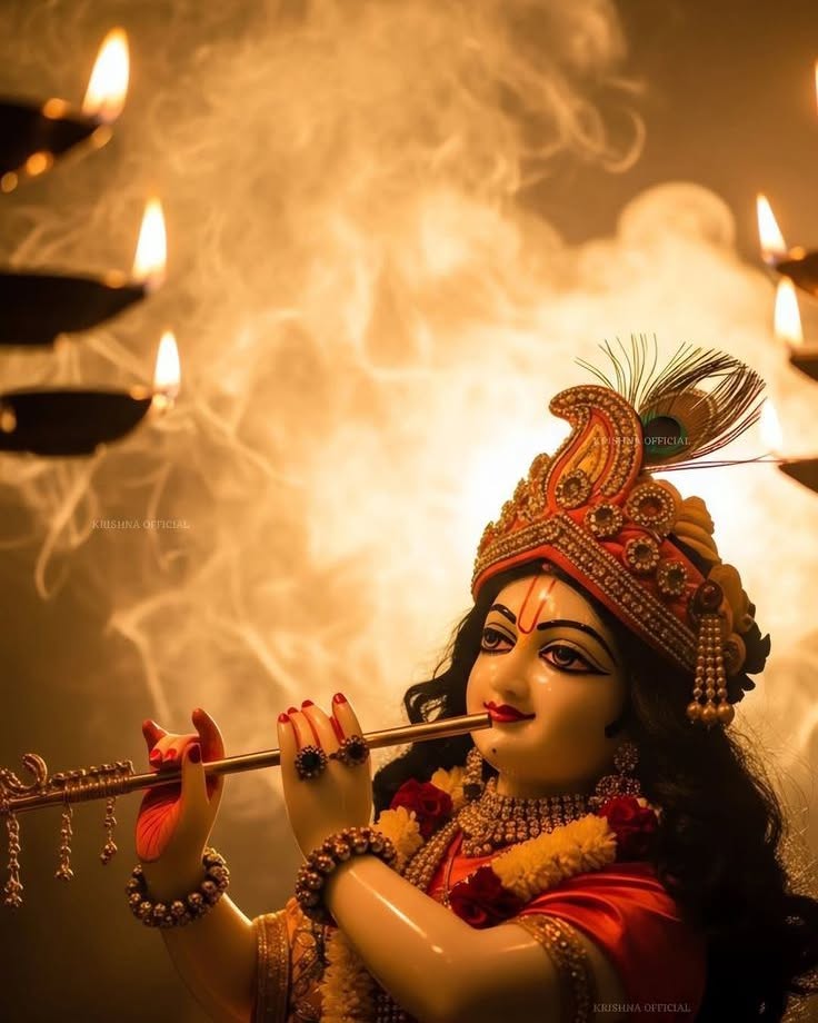 JeaneThorton's tweet photo. ॐ कृष्णाय वासुदेवाय हरये परमात्मने।
प्रणत-क्लेशनाशाय गोविंदाय नमो नमः॥ https://t.co/hE8uthULvU