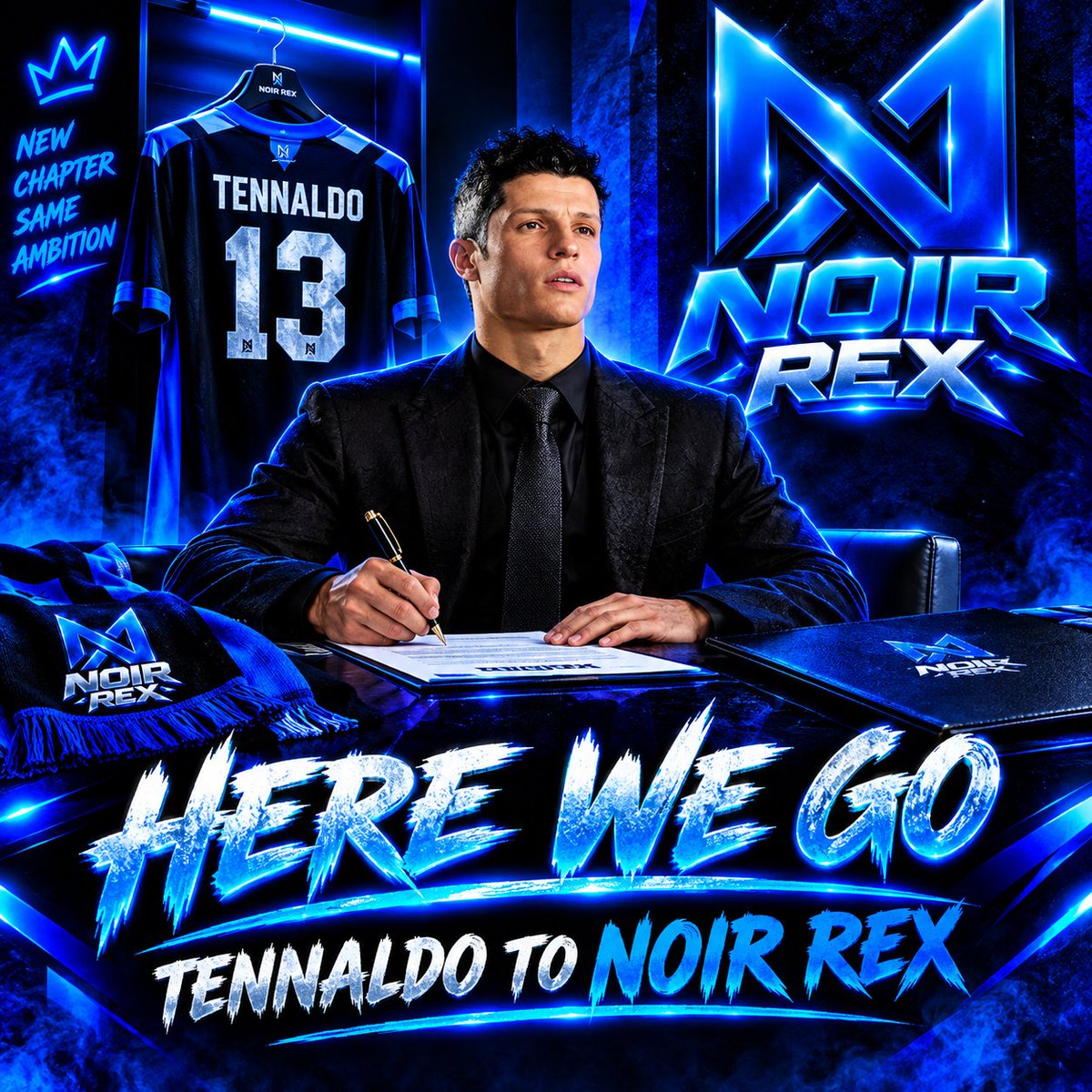 NoirRexEsp's tweet photo. @NoirRexEsp 
Confirmed signings for the upcoming VPG season 
TENNALDO 
NOXY 
BENZ
ASIAN

@NoirFC @OfficialVPG https://t.co/8fYu9dOLTG