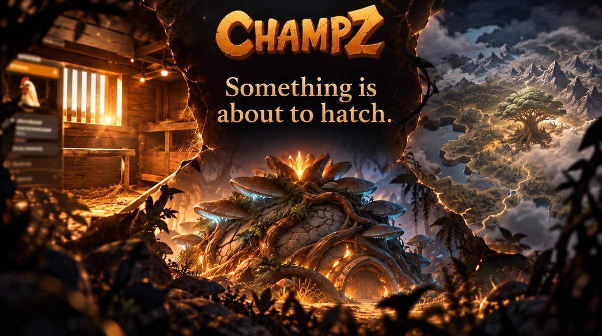ChampzErc's tweet photo. Champz Universe is widening. Watch closely 🧐 https://t.co/9DZQQNWrJk