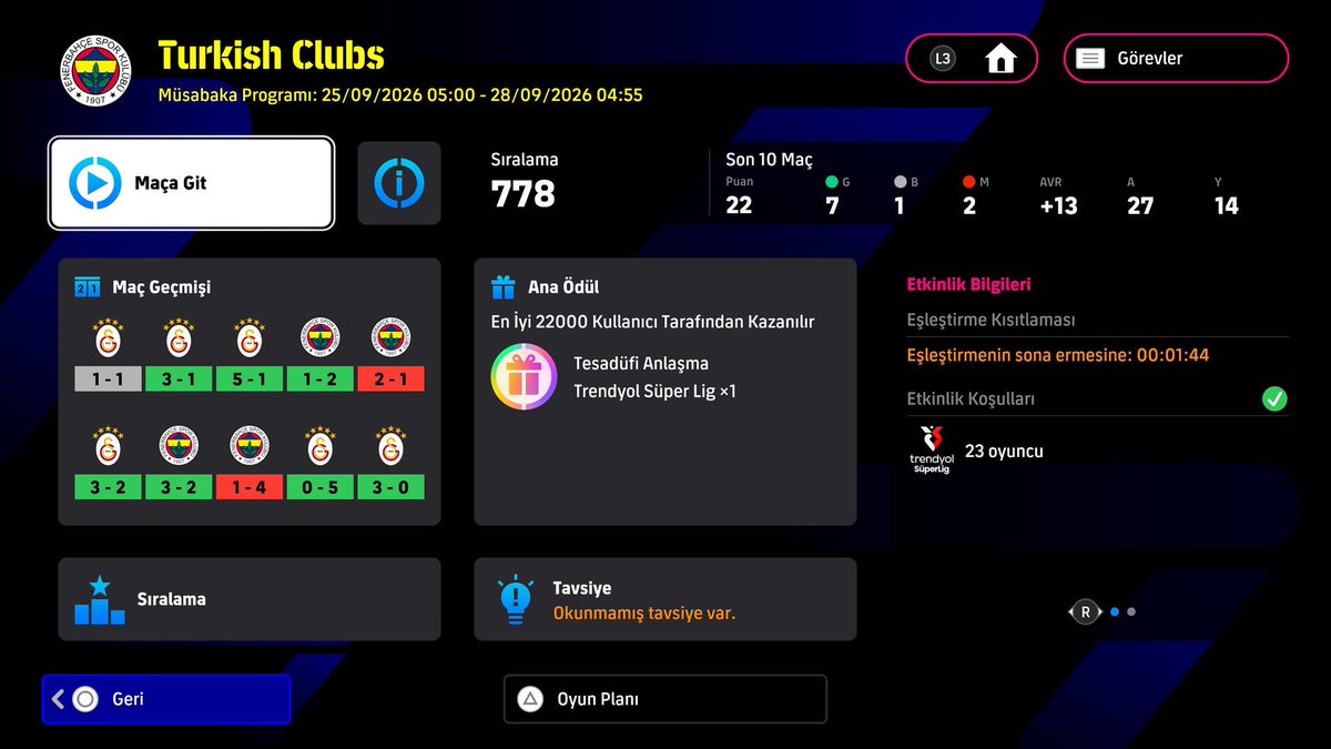 fatih_aky's tweet photo. @Efootball_tr #efootball @oyna_eFootball server işi bence yalan https://t.co/JRvV7lFg0j