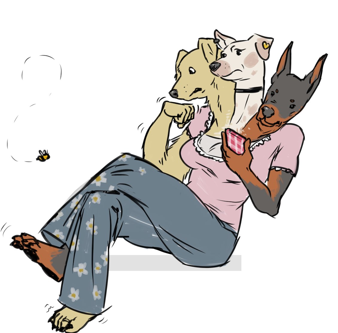 03Fishley's tweet photo. #furryartㅤㅤㅤ Cerberus https://t.co/h5HochkyLm