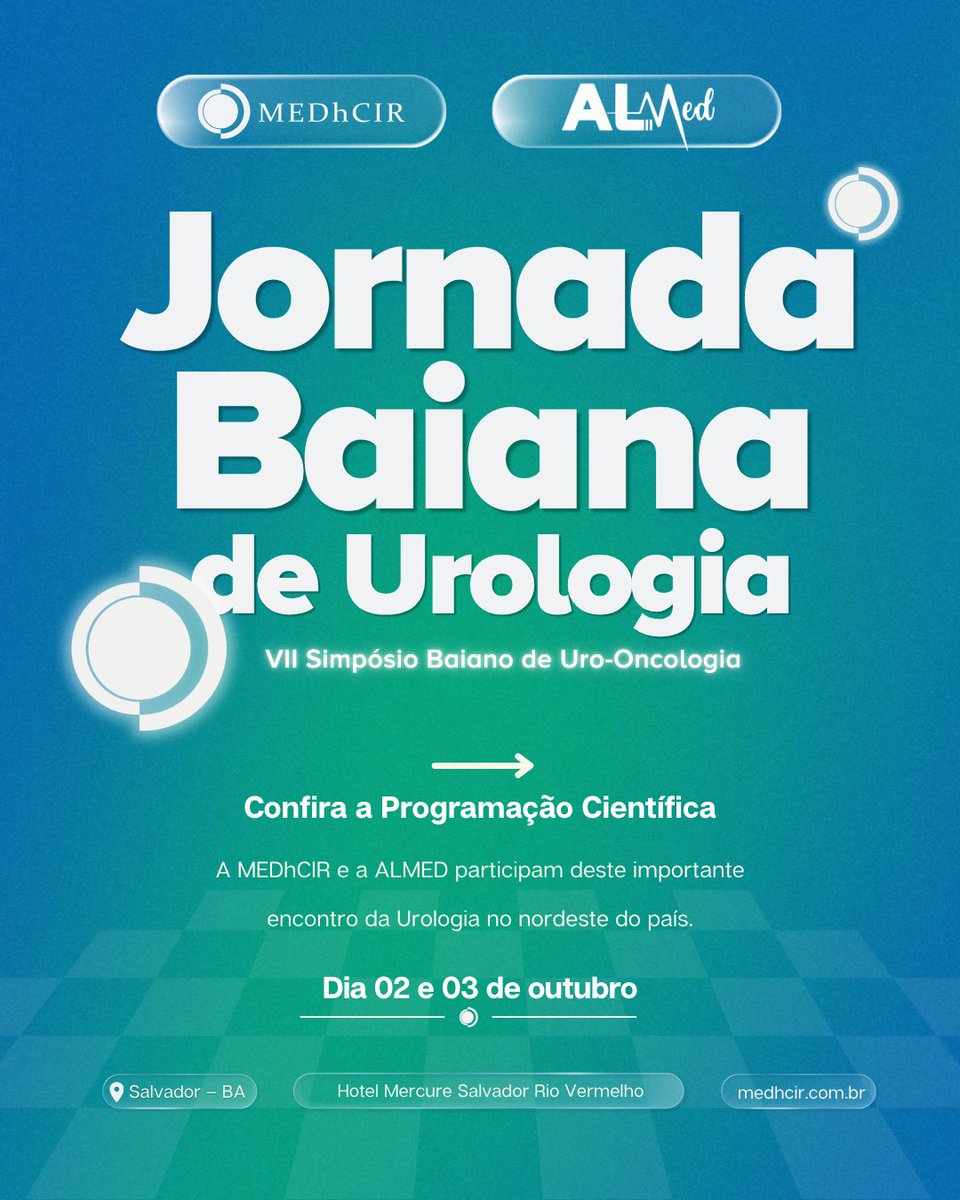 medhcir's tweet photo. Enucleação prostática ao vivo na XI Jornada Baiana de Urologia com o Dr. Mariano Gonzalez (Hospital Italiano de Buenos Aires) e o laser de Túlio Dornier Thulio.

MEDhCIR + ALMED | Salvador, 02 e 03/10
#Urologia #AEEP #HPB https://t.co/cnXkVPkoaE