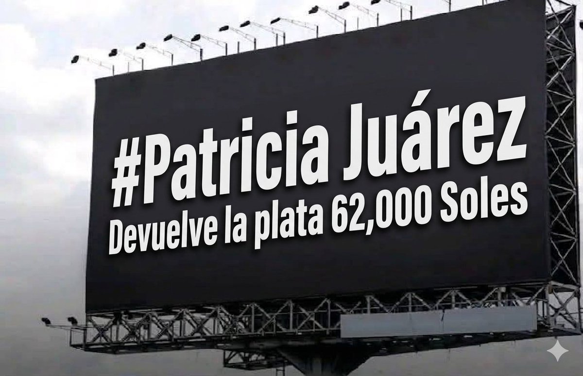 raulpachec74502's tweet photo. @patty_juarez_ @KeikoFujimori Pa cuándo? https://t.co/4ZrHxbUBRB