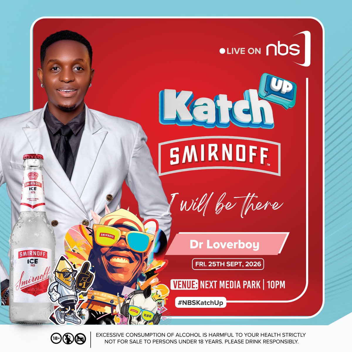 nbskatchup's tweet photo. Tonight we have a full house of superstars on the Katch UP.
Get ready to party all night long!
#NBSKatch #NBSUpdates
#WeDoWe #SmirnOffFiessta https://t.co/qvaIIjgrGc