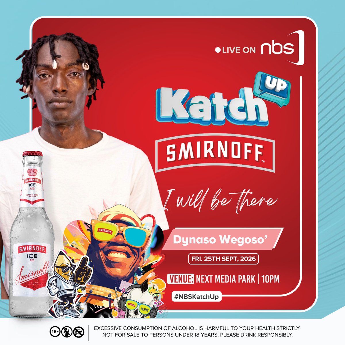 nbskatchup's tweet photo. Tonight we have a full house of superstars on the Katch UP.
Get ready to party all night long!
#NBSKatch #NBSUpdates
#WeDoWe #SmirnOffFiessta https://t.co/qvaIIjgrGc