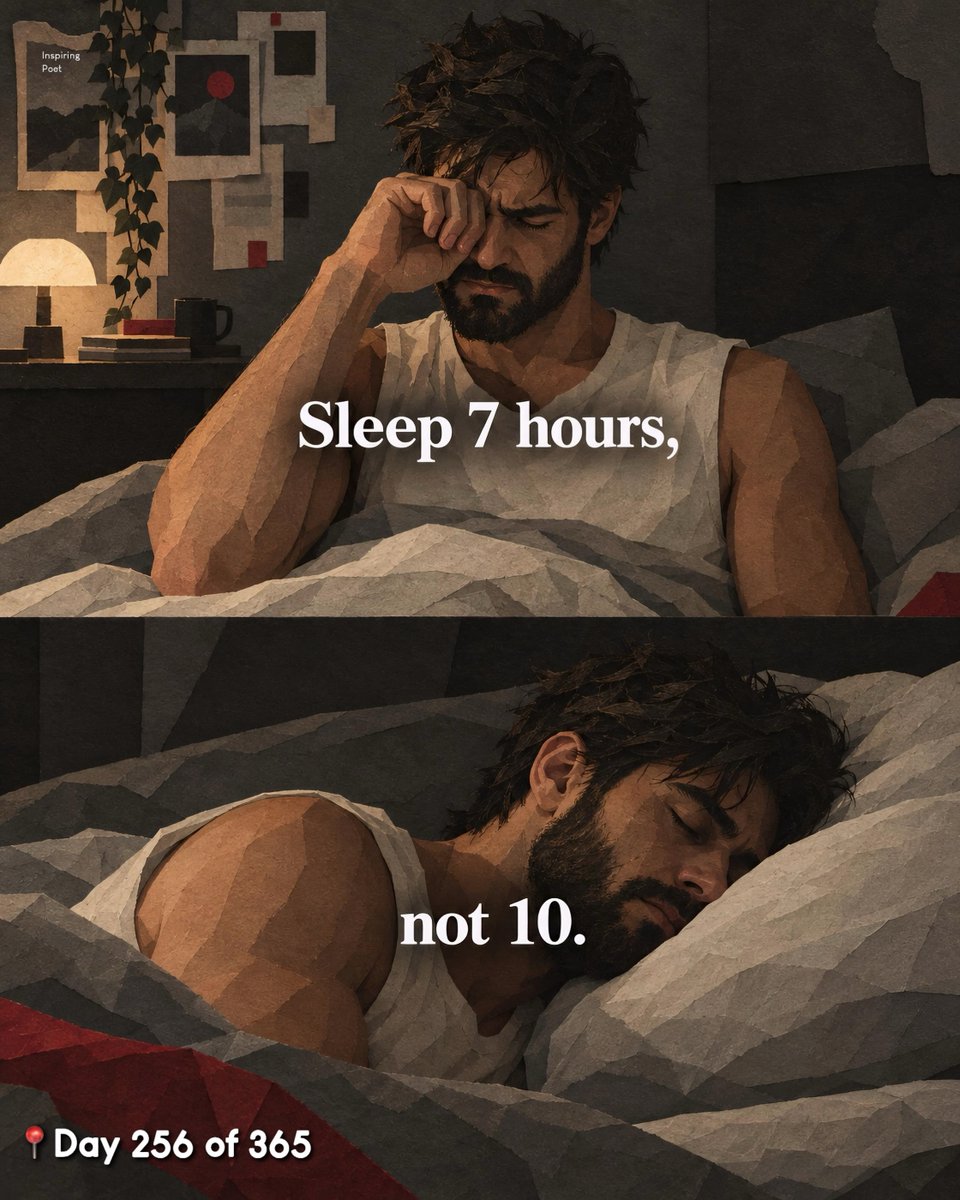 MichaDeninno's tweet photo. You don’t need to change your entire life to become better. Keep small promises: sleep, train, learn, focus, act today, and rest when needed. Progress is built in ordinary moments through discipline, consistency, and showing up. https://t.co/fzgHvrVsJC